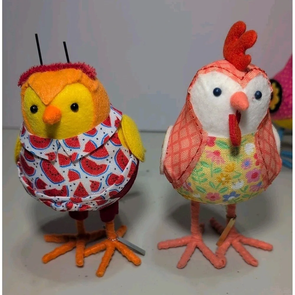 Target Feathery Friends Bird Decor Set Of Six Holiday Home farmcore chicken